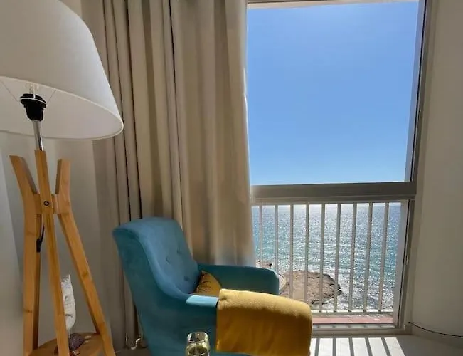 Blue Armchair With Sea View In Calpe