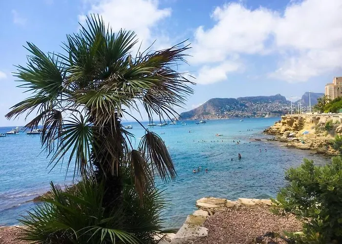 Blue Armchair With Sea View In