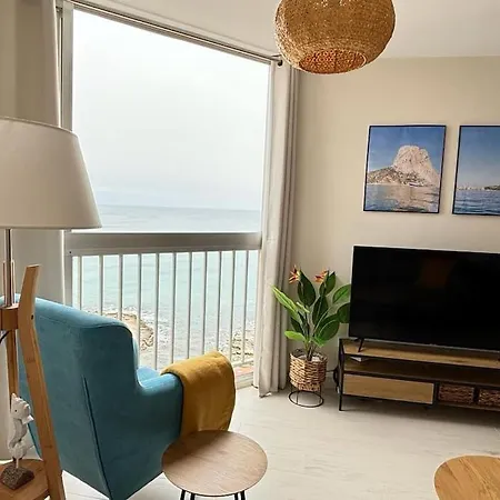 Apartman Blue Armchair With Sea View In