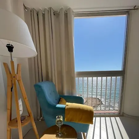 Blue Armchair With Sea View In Κάλπε