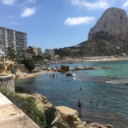 Blue Armchair With Sea View In