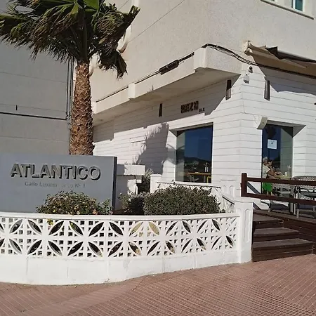 Blue Armchair With Sea View In